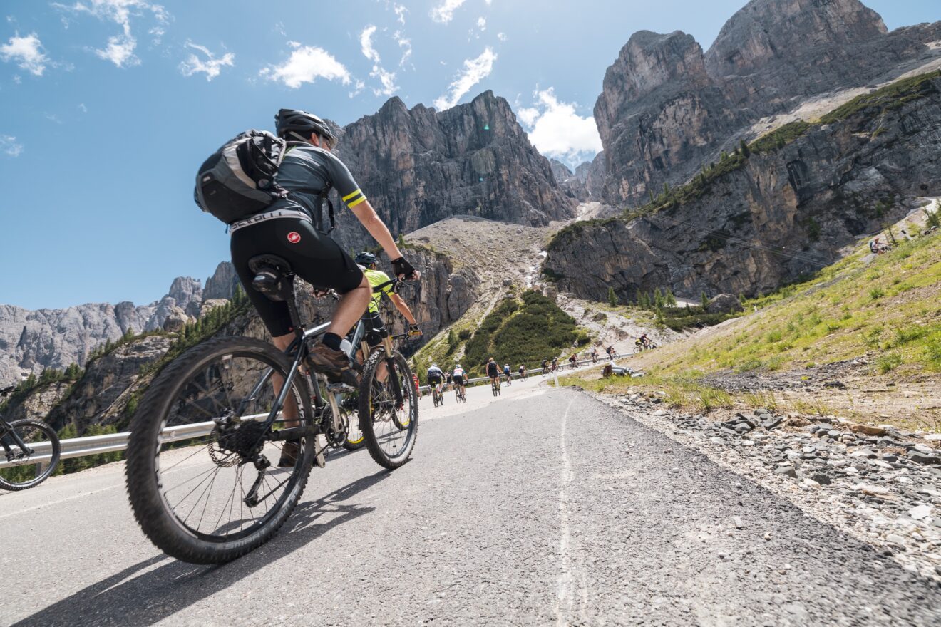 Val Gardena Dolomieten Sella Ronda fietsen