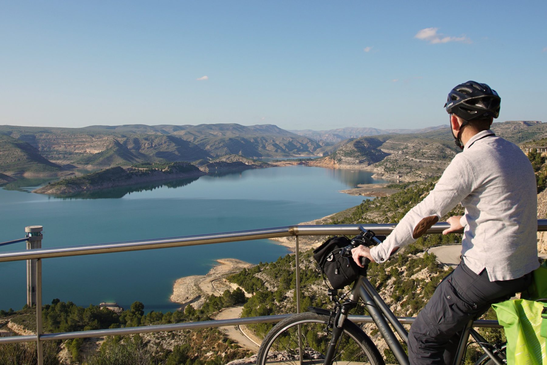 Stuwmeer Spanje, fietsreizen Europa