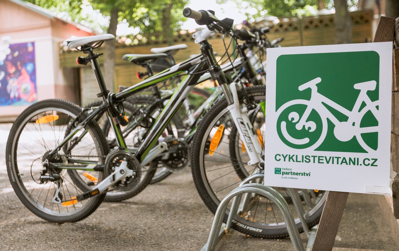 Fietsvriendelijke accommodaties herken je tijdens fietsroutes in Tsjechië